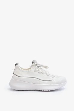 New Big Star Shoes Damskie Buty Sportowe Big Star NN274662 Białe