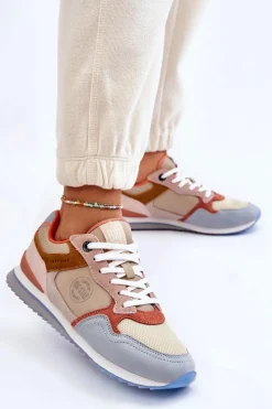 Online Big Star Shoes Damskie Buty Sportowe Memory Foam System Big Star LL274348 Multikolor