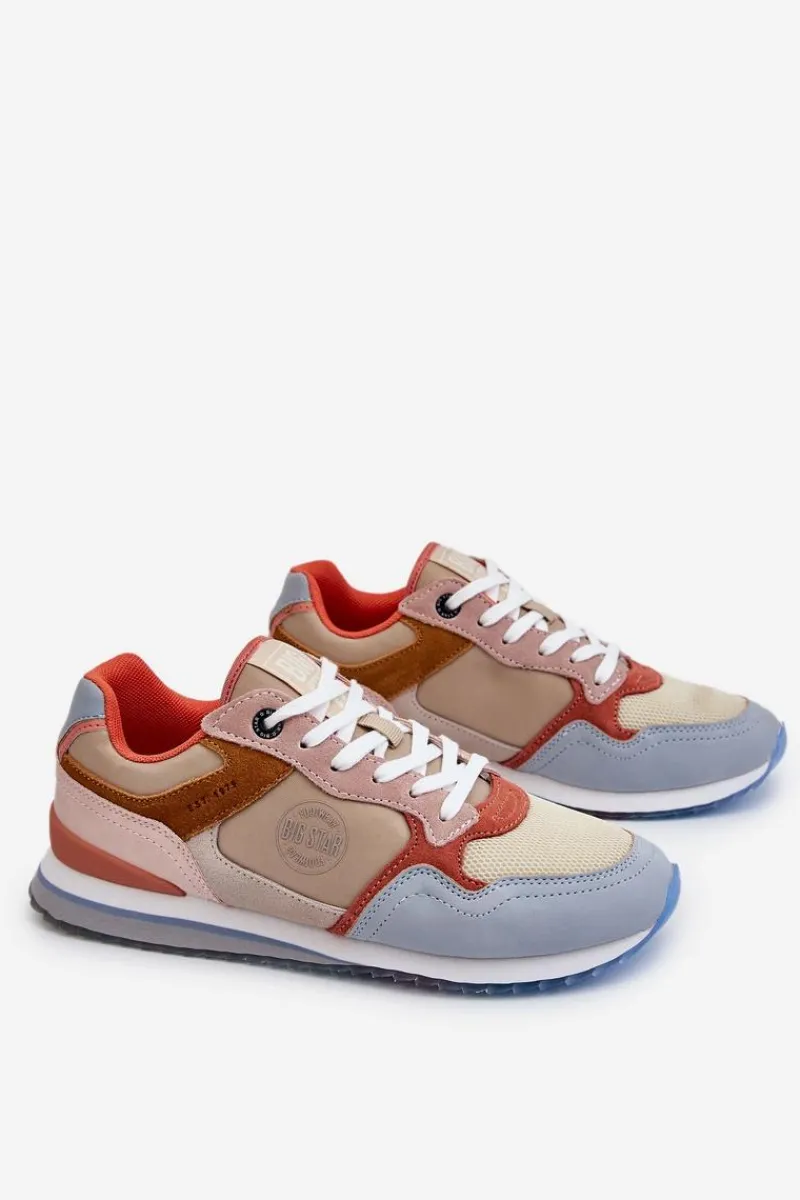 Online Big Star Shoes Damskie Buty Sportowe Memory Foam System Big Star LL274348 Multikolor