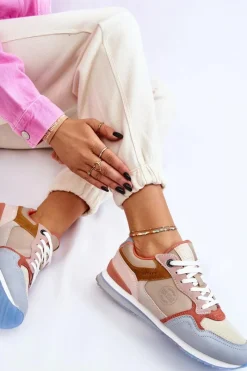 Online Big Star Shoes Damskie Buty Sportowe Memory Foam System Big Star LL274348 Multikolor