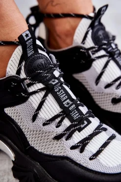 Buty Sportowe Big Star|Sneakersy Damskie></noscript>Big Star Shoes Damskie Buty Sportowe Memory Foam System Big Star KK274053 Czarno-Szare