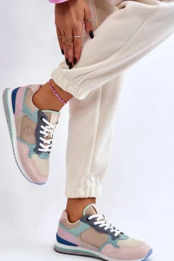 Discount Damskie Buty Sportowe Memory Foam System Big Star LL274347 Multikolor Damskie Buty Sportowe Big Star|Sneakersy Damskie