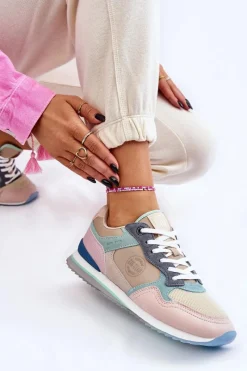 Discount Damskie Buty Sportowe Memory Foam System Big Star LL274347 Multikolor Damskie Buty Sportowe Big Star|Sneakersy Damskie