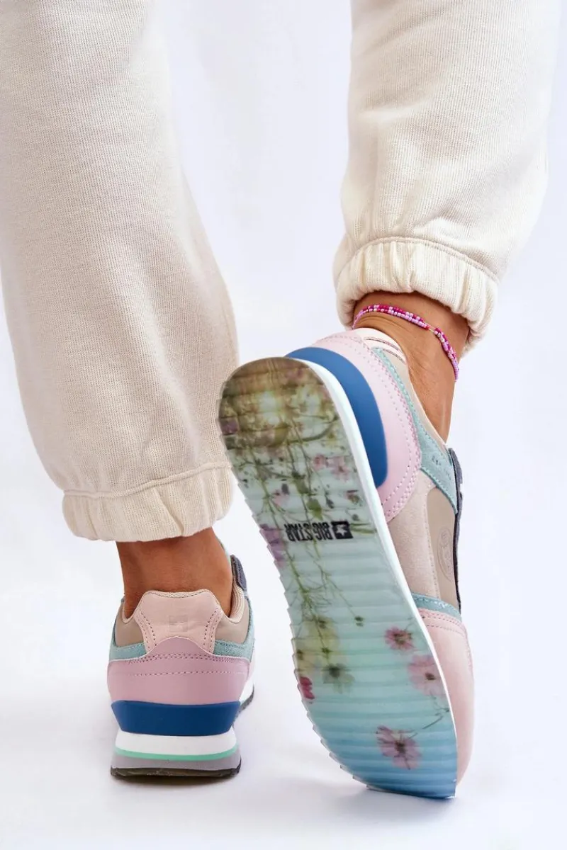 Discount Damskie Buty Sportowe Memory Foam System Big Star LL274347 Multikolor Damskie Buty Sportowe Big Star|Sneakersy Damskie