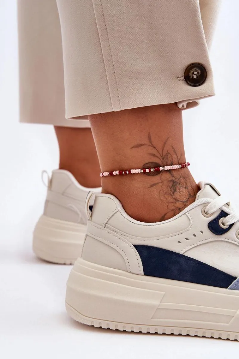 Buty Sportowe Na Platformie|Sneakersy Damskie>Boto Damskie Buty Sportowe Na Masywnej Platformie Biało-Niebieskie Gemma