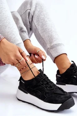 Buty Sportowe Na Platformie|Sneakersy Damskie><noscript><img width=
