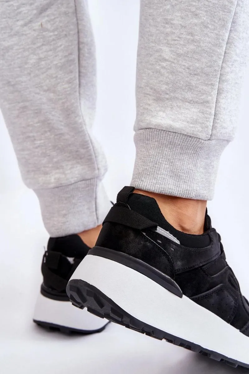 Buty Sportowe Na Platformie|Sneakersy Damskie>Boto Damskie Buty Sportowe Na Platformie Czarne Dakari