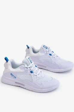 Buty Sportowe Na Platformie|Sneakersy Damskie>Big Star Shoes Damskie Buty Sportowe Sneakersy Big Star LL274373 Białe Biały