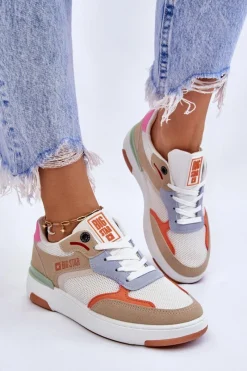Outlet Big Star Shoes Damskie Buty Sportowe Sneakersy Big Star LL274437 Multikolor