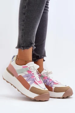 Sneakersy Damskie>Boto Damskie Buty Sportowe Sneakersy Multikolor Phyrena