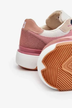 Buty Sportowe Big Star|Sneakersy Damskie></noscript>Big Star Shoes Damskie Buty Sportowe Sneakersy Big Star LL274438 Różowo-Białe