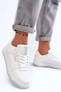 Buty Sportowe Big Star|Sneakersy Damskie></noscript>Big Star Shoes Damskie Buty Sportowe Sneakersy Big Star MM274354 Białe