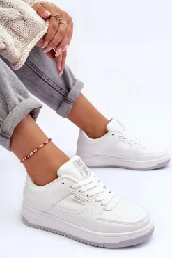 Buty Sportowe Big Star|Sneakersy Damskie></noscript>Big Star Shoes Damskie Buty Sportowe Sneakersy Big Star MM274354 Białe