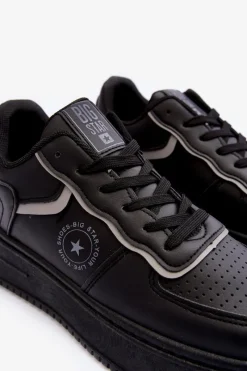 Buty Sportowe Big Star|Sneakersy Damskie></noscript>Big Star Shoes Damskie Buty Sportowe Sneakersy Big Star MM274232 Czarne Czarny