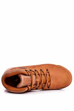 Damskie Buty Trekkingowe Big Star Camel GG274497 Damskie Trekkingowe Damskie