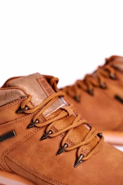 Damskie Buty Trekkingowe Big Star Camel GG274497 Damskie Trekkingowe Damskie