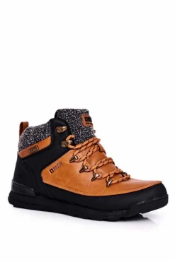 Sale Damskie Buty Trekkingowe Big Star Camel GG274619 Damskie Trekkingowe Damskie