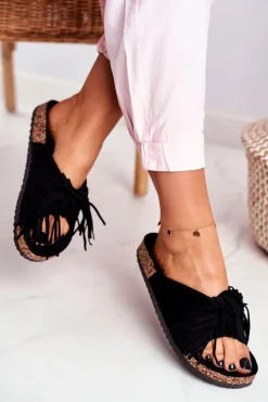 Klapki Korkowe|Klapki Damskie Klasyczne><noscript><img width=