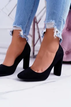 Czółenka Zamszowe|Czółenka Na Słupku><noscript><img width=