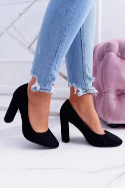 Czółenka Zamszowe|Czółenka Na Słupku><noscript><img width=