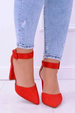 Czółenka Zamszowe|Czółenka Na Słupku><noscript><img width=