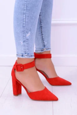 Czółenka Zamszowe|Czółenka Na Słupku><noscript><img width=