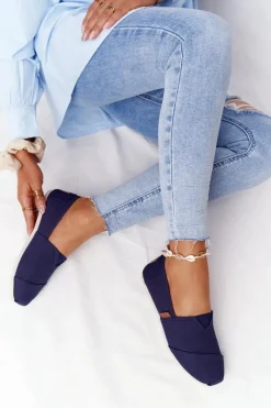 Hot Damskie Espadryle Granatowe After Hours Damskie Czarne Espadryle