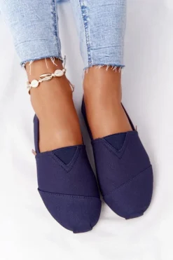 Hot Damskie Espadryle Granatowe After Hours Damskie Czarne Espadryle