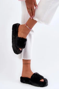 Kapcie Klasyczne|Klapki Z Futerkiem><noscript><img width=