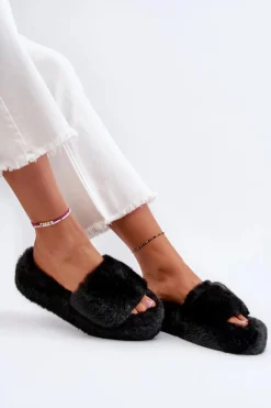 Kapcie Klasyczne|Klapki Z Futerkiem><noscript><img width=