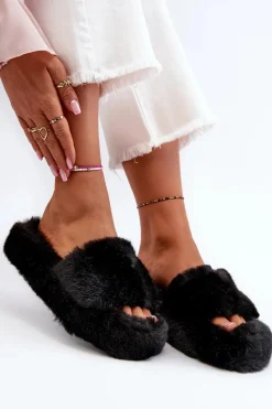 Kapcie Klasyczne|Klapki Z Futerkiem><noscript><img width=