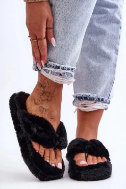 Kapcie Klasyczne|Klapki Z Futerkiem><noscript><img width=