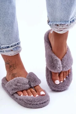 Kapcie Klasyczne|Klapki Z Futerkiem><noscript><img width=