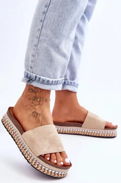 Klapki Korkowe|Klapki Damskie Klasyczne><noscript><img width=