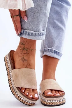 Klapki Korkowe|Klapki Damskie Klasyczne><noscript><img width=