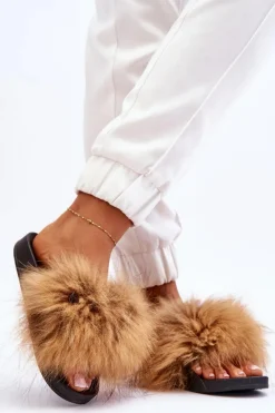 Klapki Z Futerkiem|Klapki Damskie Klasyczne><noscript><img width=