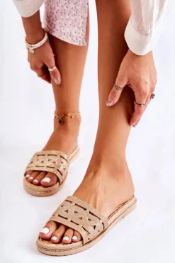 Klapki Damskie Klasyczne><noscript><img width=