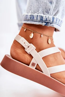 Sandały Gumowe|Sandały Płaskie><noscript><img width=