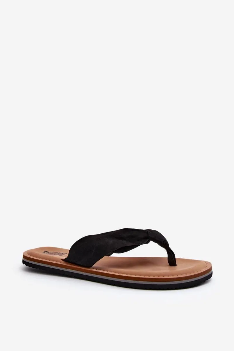 Klapki Damskie Big Star|Klapki Damskie Japonki>Big Star Shoes Damskie Japonki Big Star LL274625 Czarne