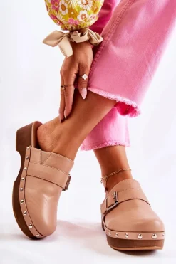 Klapki Damskie Klasyczne><noscript><img width=