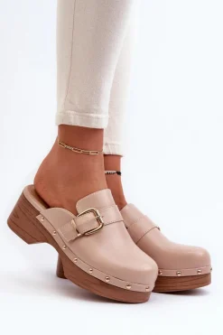 Klapki Damskie Klasyczne><noscript><img width=