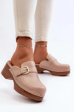 Klapki Damskie Klasyczne><noscript><img width=