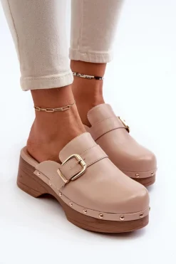 Klapki Damskie Klasyczne><noscript><img width=