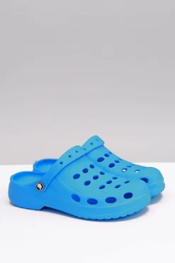Klapki Damskie Klasyczne>Boto Damskie Klapki EVA Błękitne Piankowe Kroksy