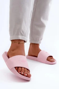 Clearance 4F Damskie Klapki MM00FFLIF044A-56S Różowe Różowy