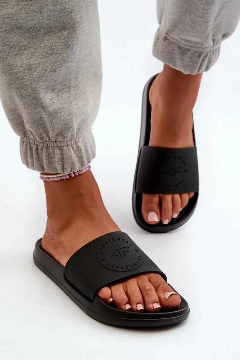 Best Damskie Klapki MM00FFLIF045-20S Czarne Damskie Klapki Sportowe|Klapki Damskie Klasyczne