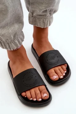 Best Damskie Klapki MM00FFLIF045-20S Czarne Damskie Klapki Sportowe|Klapki Damskie Klasyczne