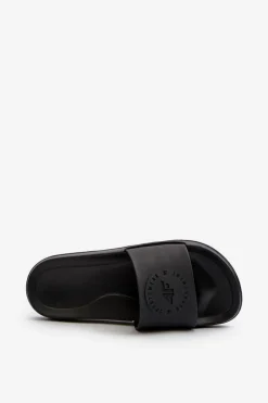 Best Damskie Klapki MM00FFLIF045-20S Czarne Damskie Klapki Sportowe|Klapki Damskie Klasyczne