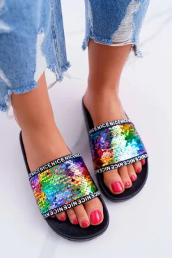 Klapki Damskie Klasyczne><noscript><img width=