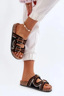 Klapki Korkowe|Klapki Damskie Klasyczne><noscript><img width=